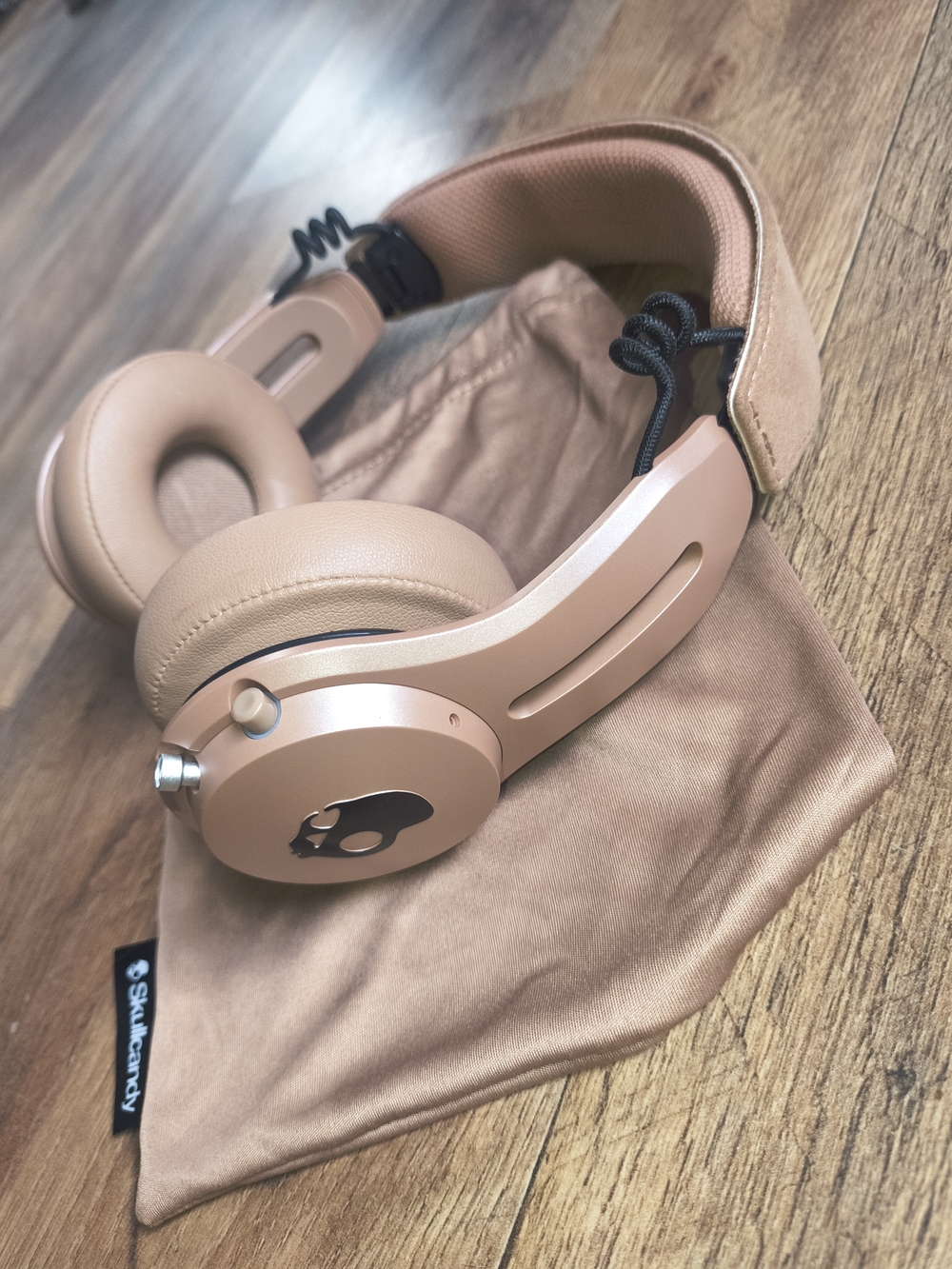 Skullcandy On-Ear Headphones in Rose Gold